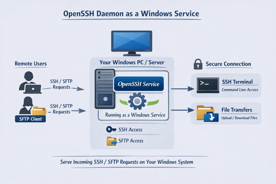 Copssh server diagram