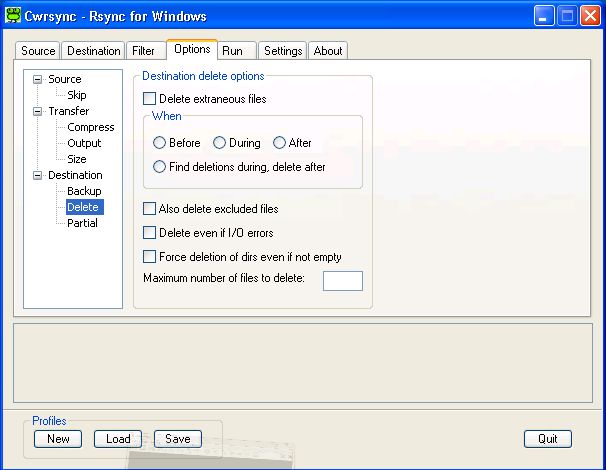 rsync gui for windows